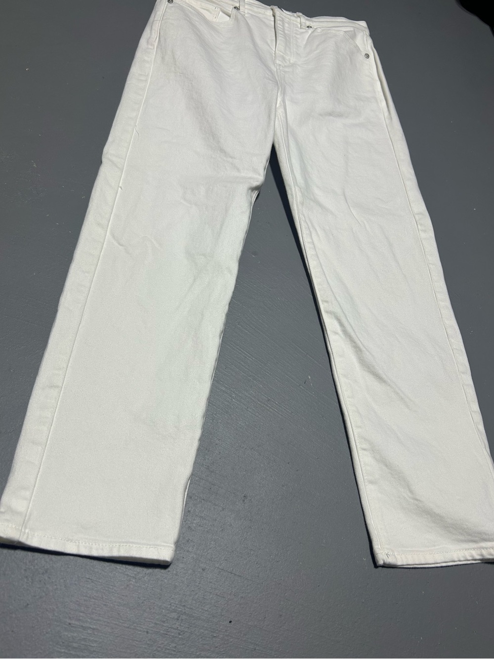 LOFT “The Slim” White Jeans (Women’s Size 27) - Picture 2 of 11